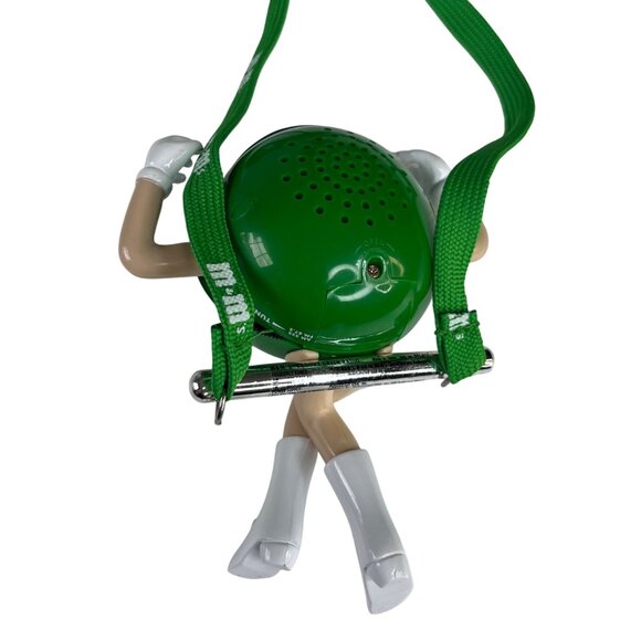 VTG M&M Groovy Green Radio Swing Lanyard Headphones New Old Stock - Picture 3 of 15